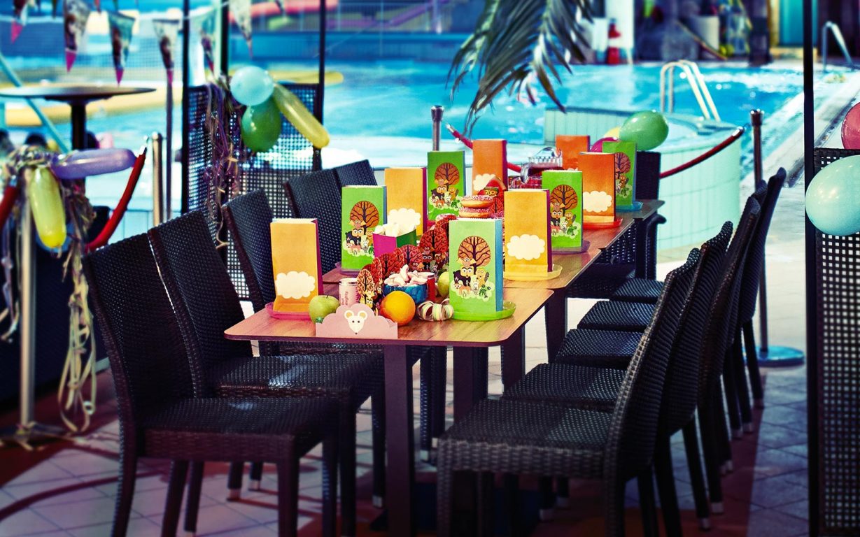 Birthday party at the waterpark