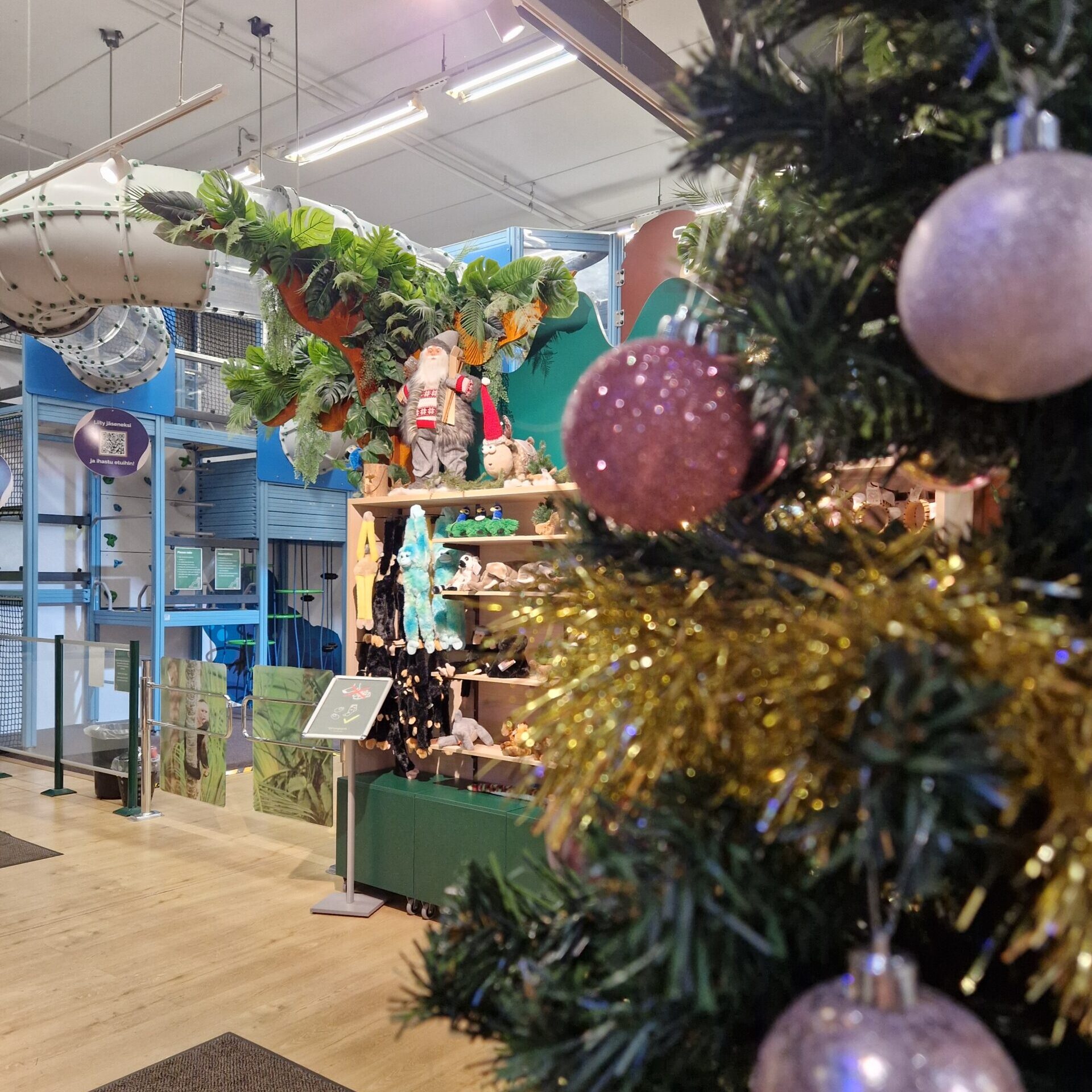 Jäsenille: Lasten pikkujoulut 18.12. klo 11–12.00 sisäleikkipuistossa.