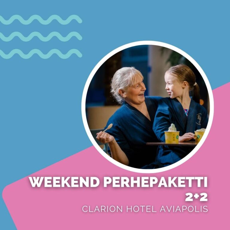 Hotellipaketit perheelle Vesipuistoon alk. 165 €