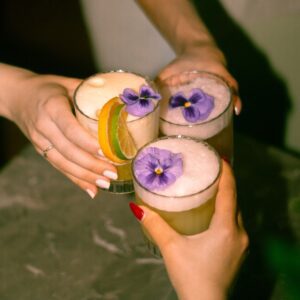 Kuvassa kaverusten Mocktail