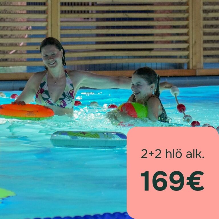 Majoitus + Vesipuisto alk. 169 €