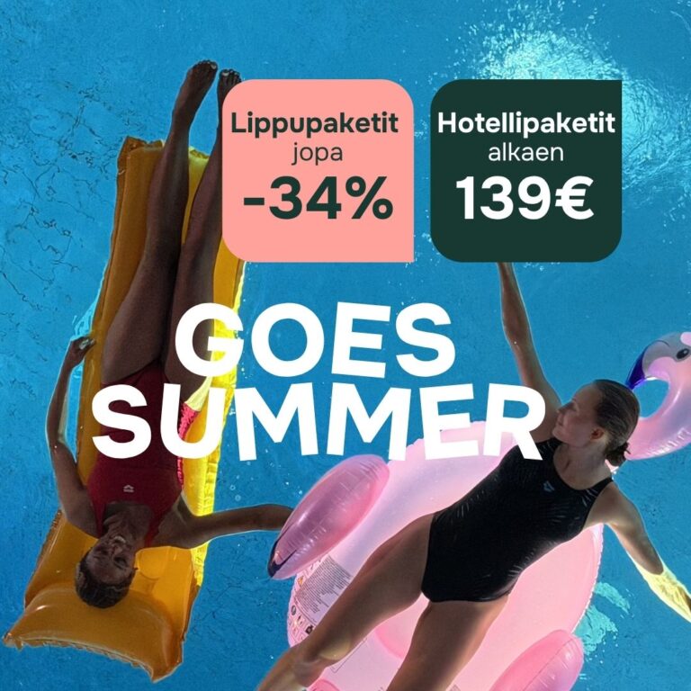 Flamingo Goes Summer: lippupaketit jopa -34% ja hotellipaketit alkaen 139€.
